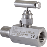 PGI Int'l Hard Seat Instrument Hand Valve